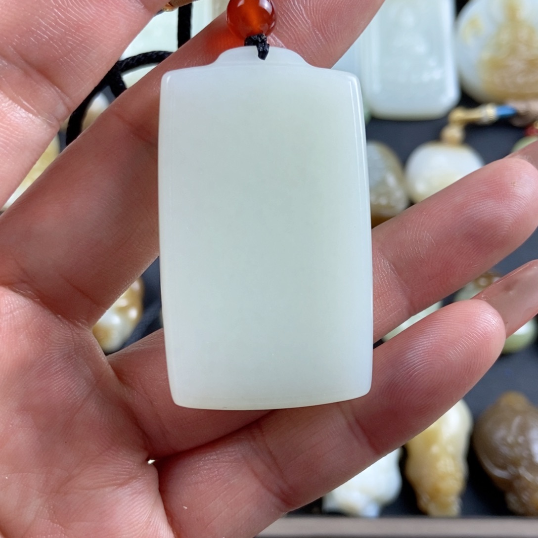 和田玉挂件未镶嵌