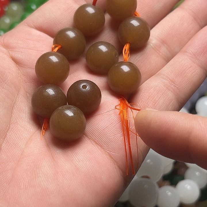 心***成糖色14mmm手链16颗
