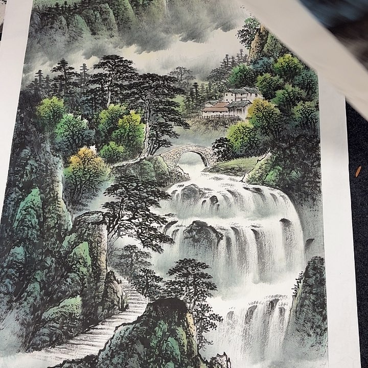 国画川*手绘作品欣赏214