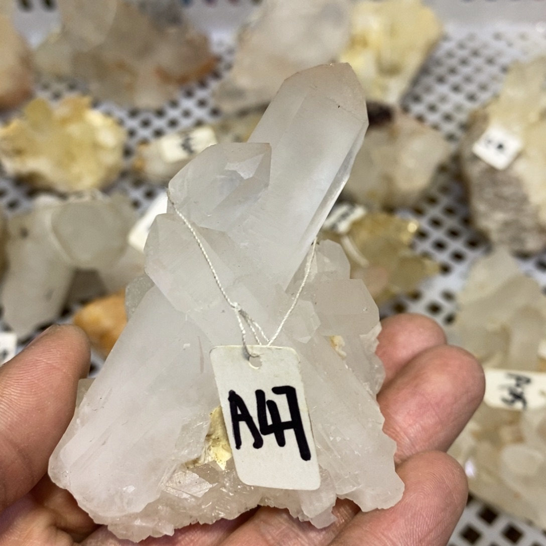 水晶水晶原石摆件未镶嵌