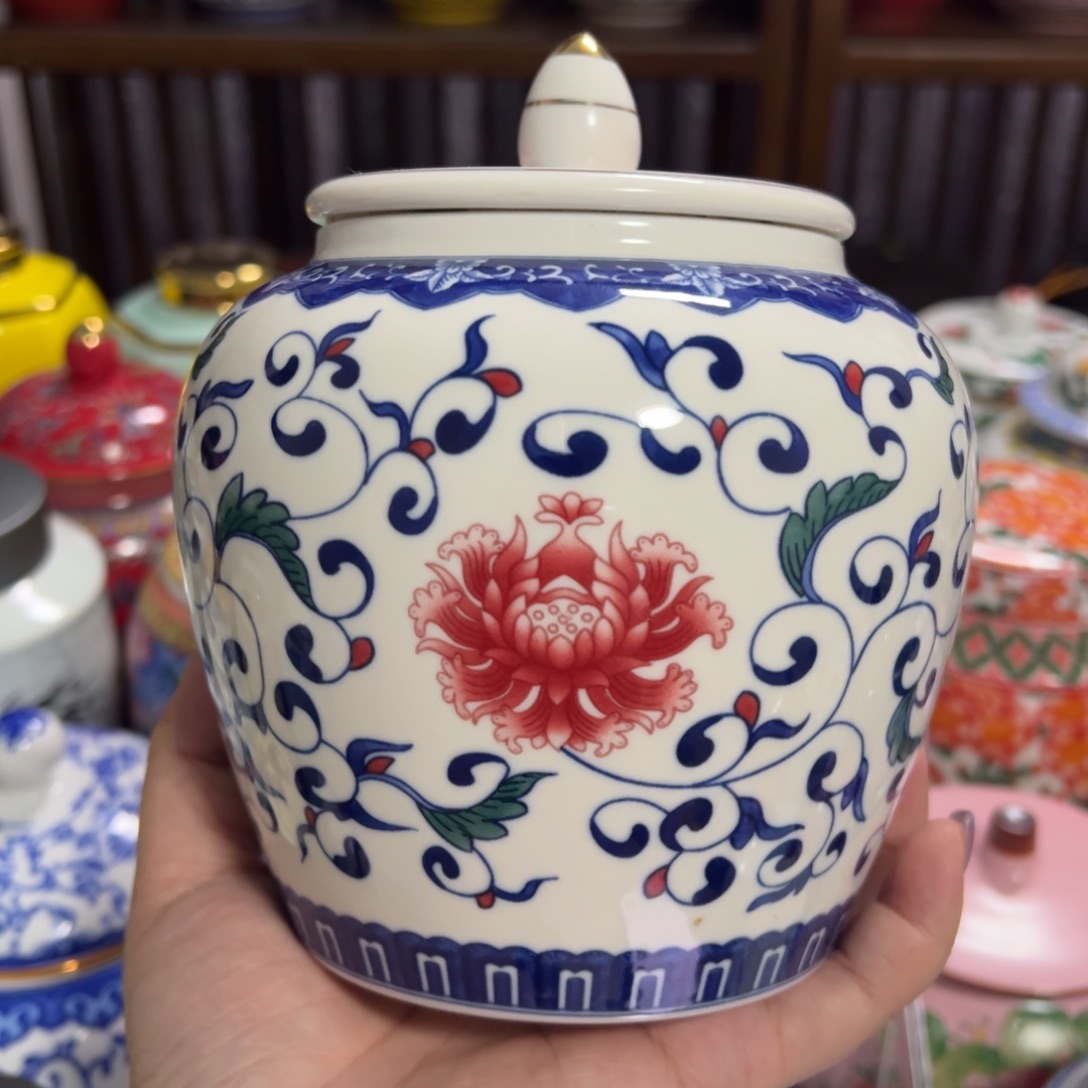 陶瓷密封罐茶叶罐