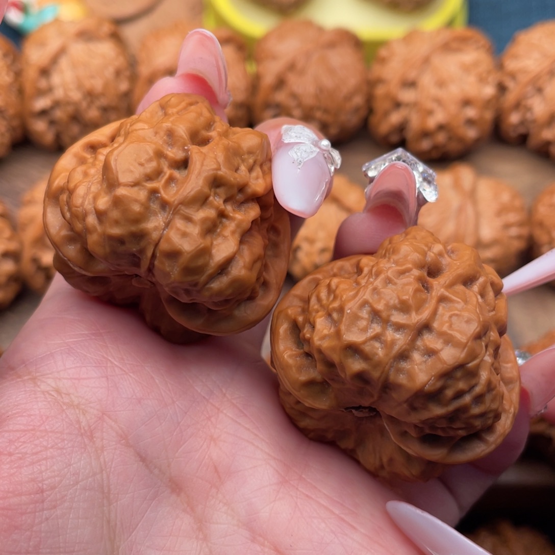 文玩核桃把件延庆蛙蛙39