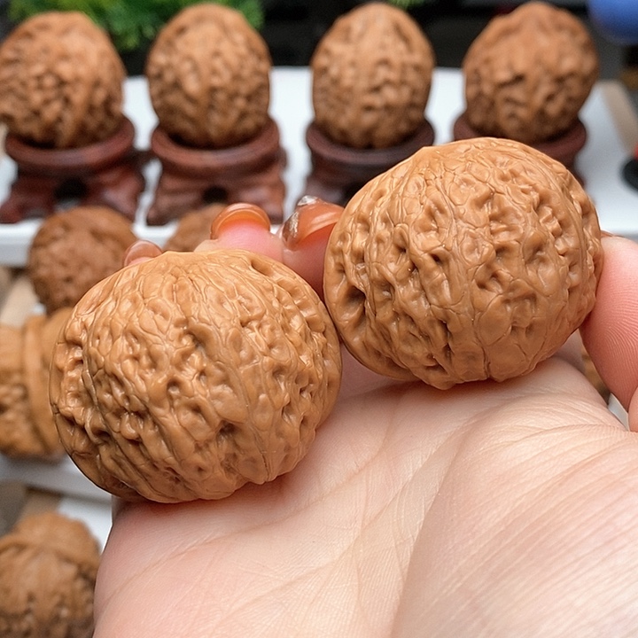 文玩核桃把件铁锤40