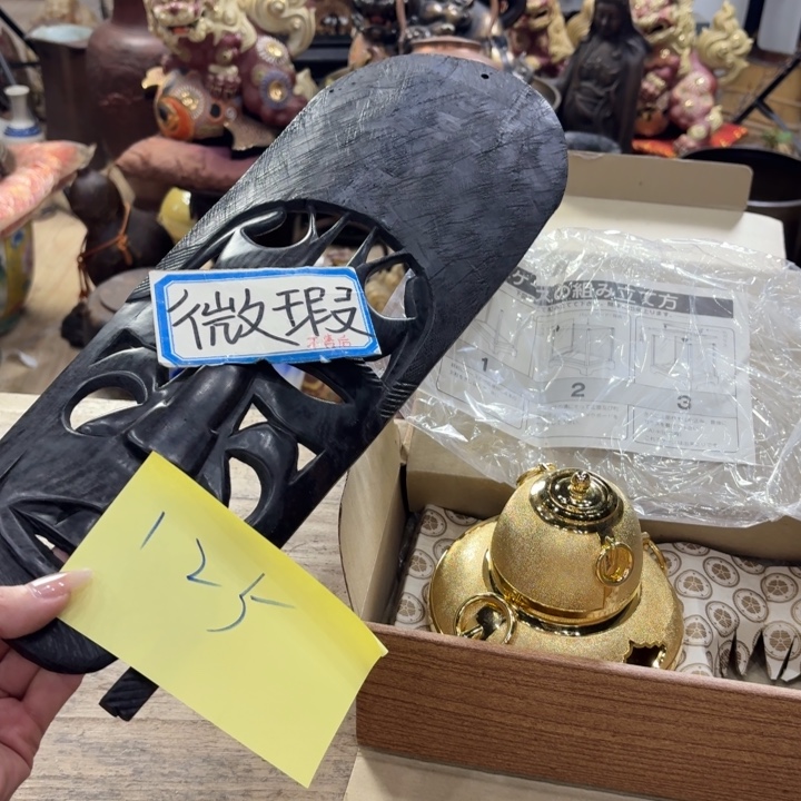木古美术置物摆件