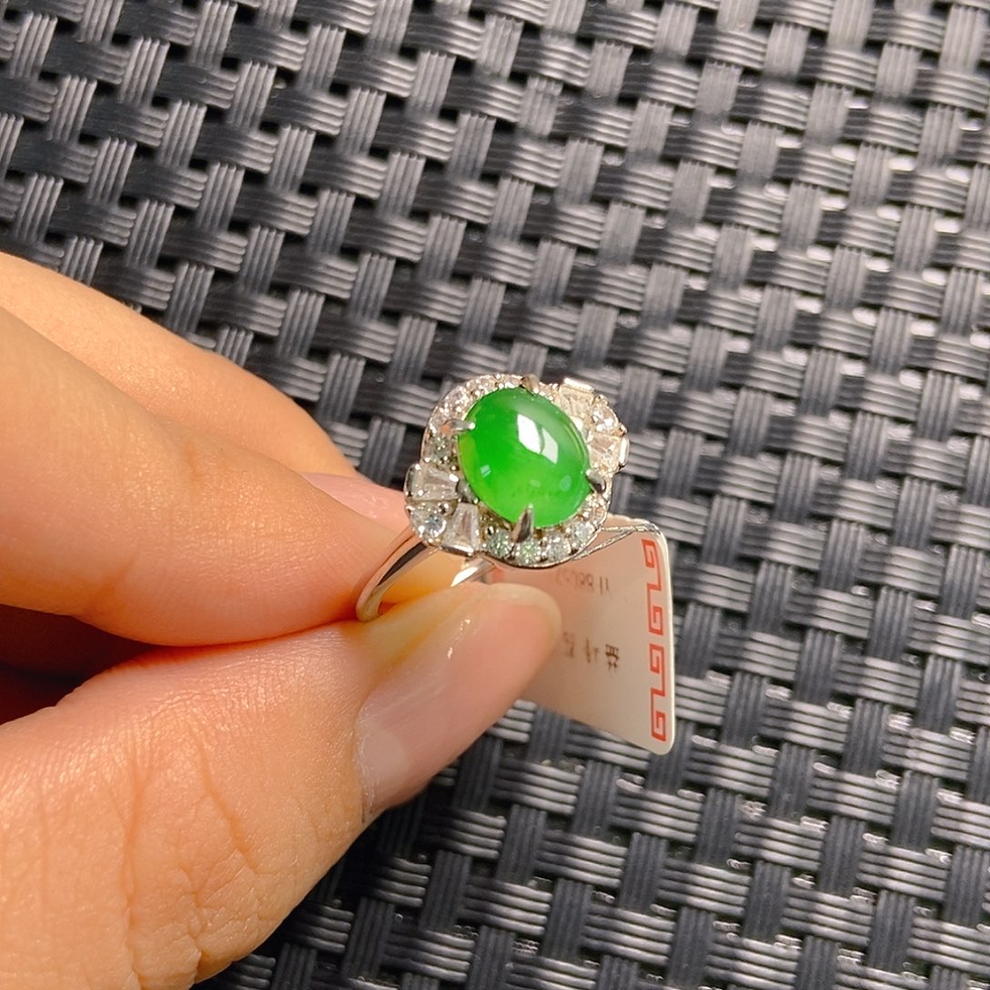 翡翠银S925镶嵌颈饰