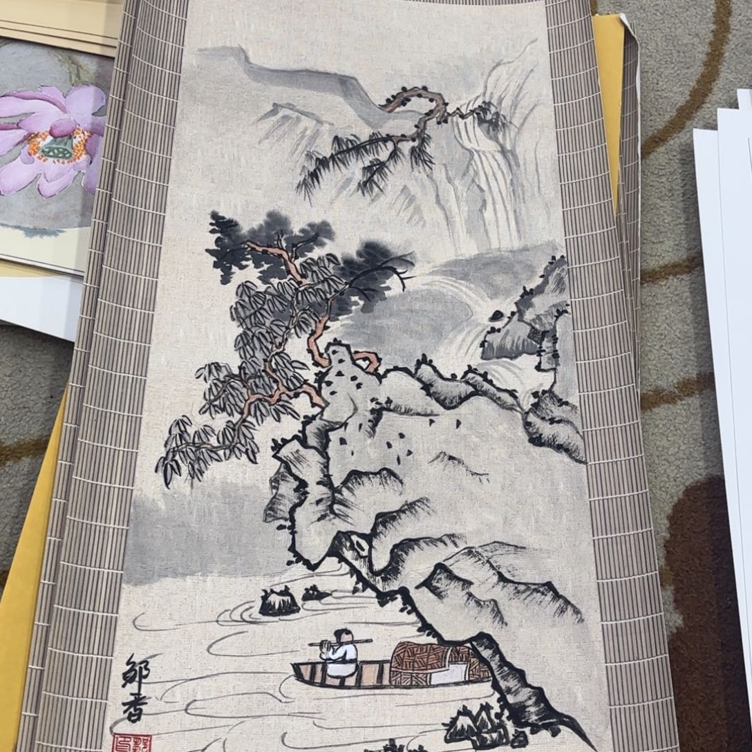 国画33-66卡纸作品艺