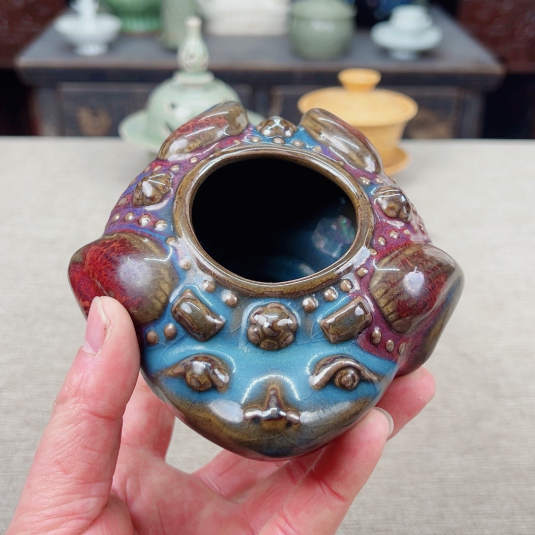 瓷片正能量陶瓷艺术品