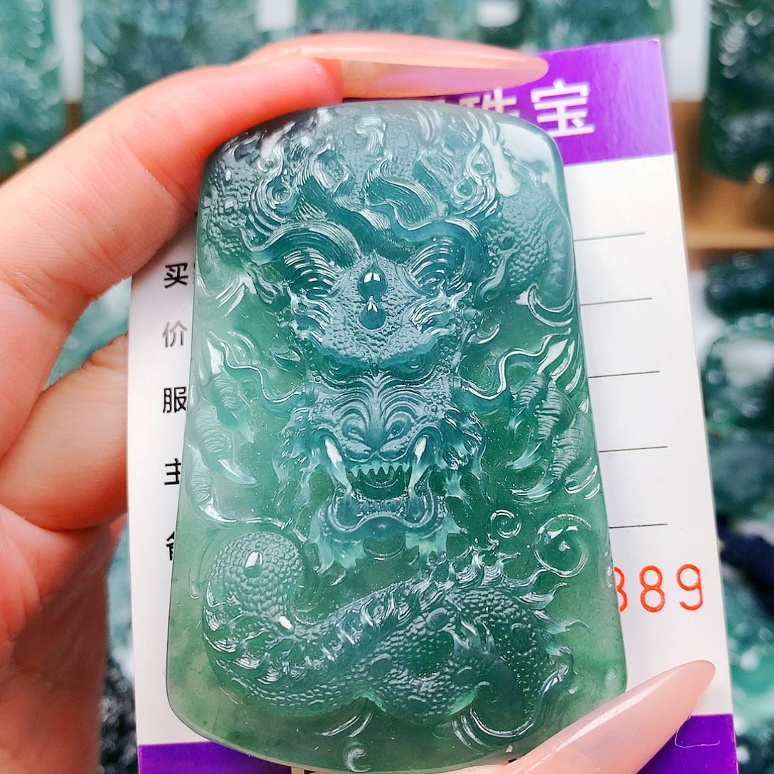 【闪购商品】翡翠未镶嵌颈饰纯天然A货翡翠