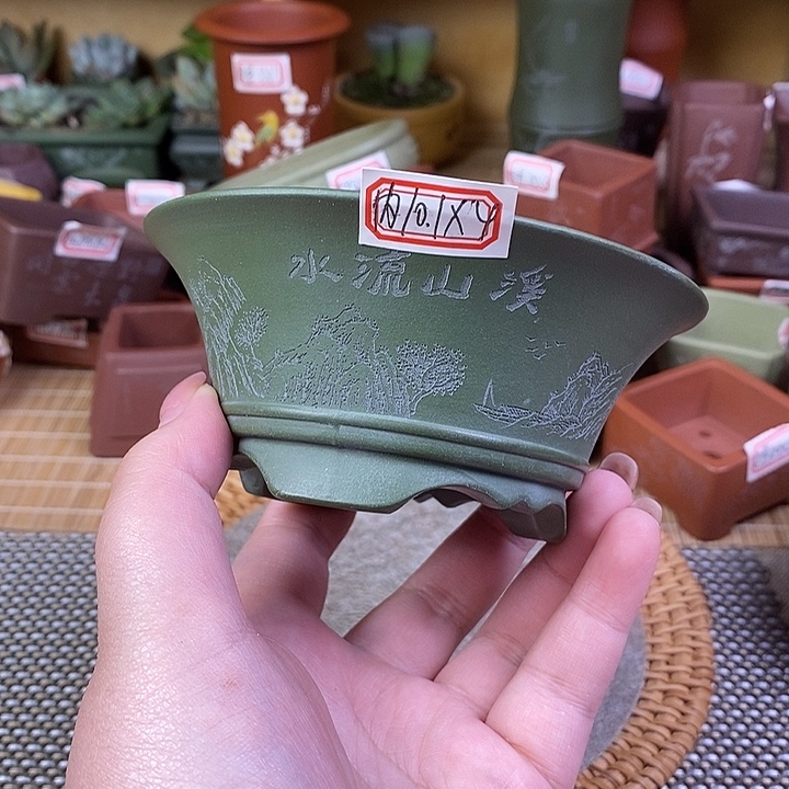 手工艺品琉璃宜兴紫砂精品花盆