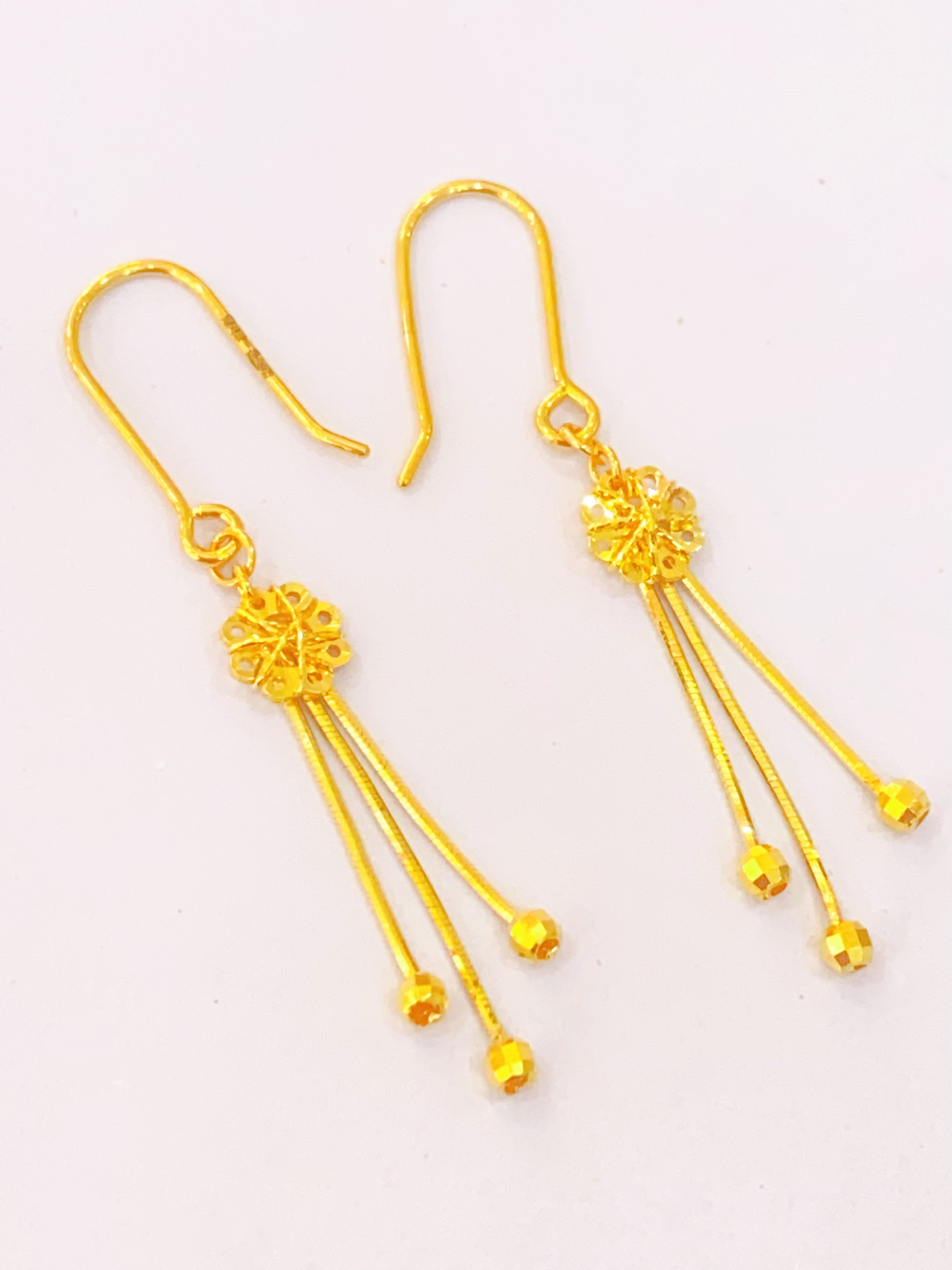 足金999时尚耳饰2.54g