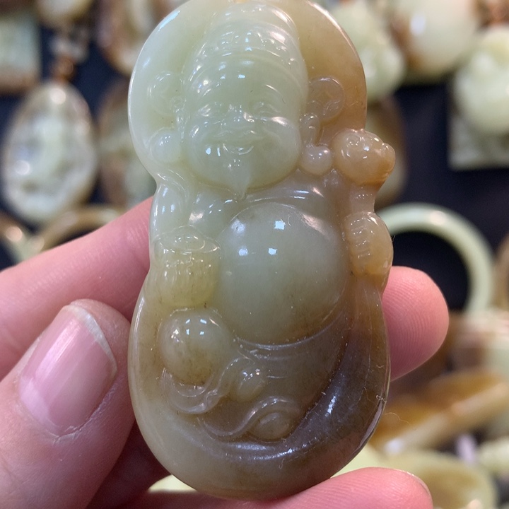 和田玉挂件未镶嵌