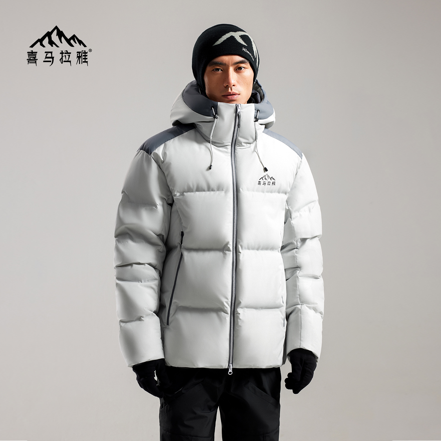 【绒布】喜马拉雅-户外徒步滑雪加厚防风鹅绒羽绒服男女同款