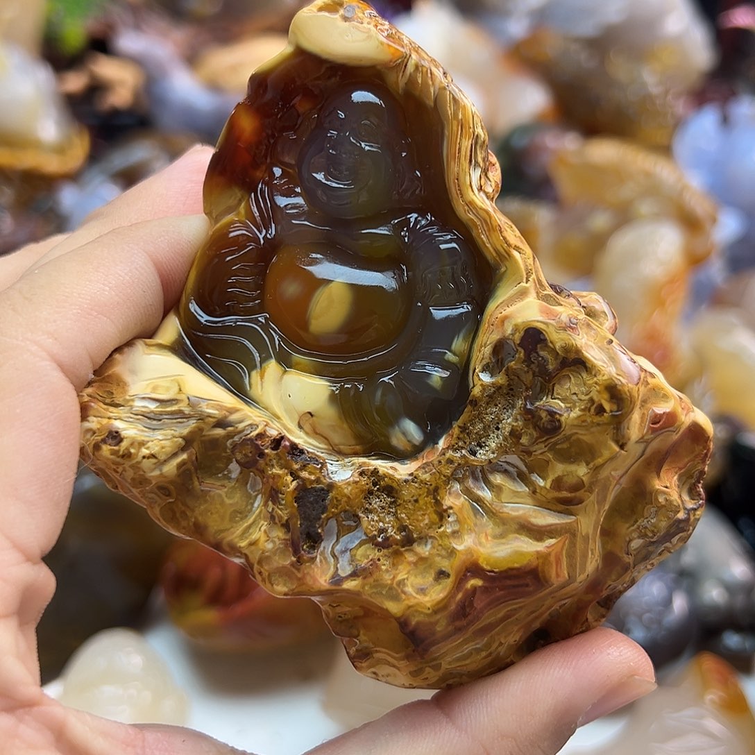 玛瑙/玉髓未镶嵌颈饰