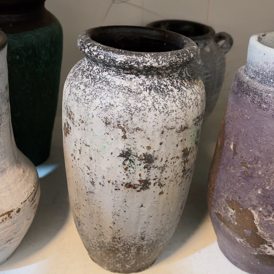 红陶无孔无孔口径10高度23