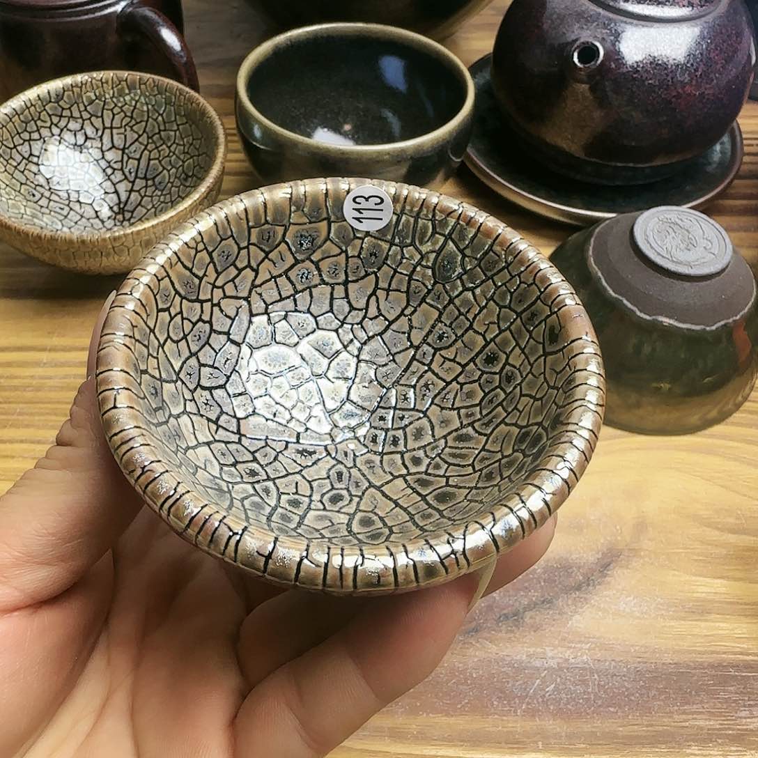 茶盏?**星建窑建盏茶器113