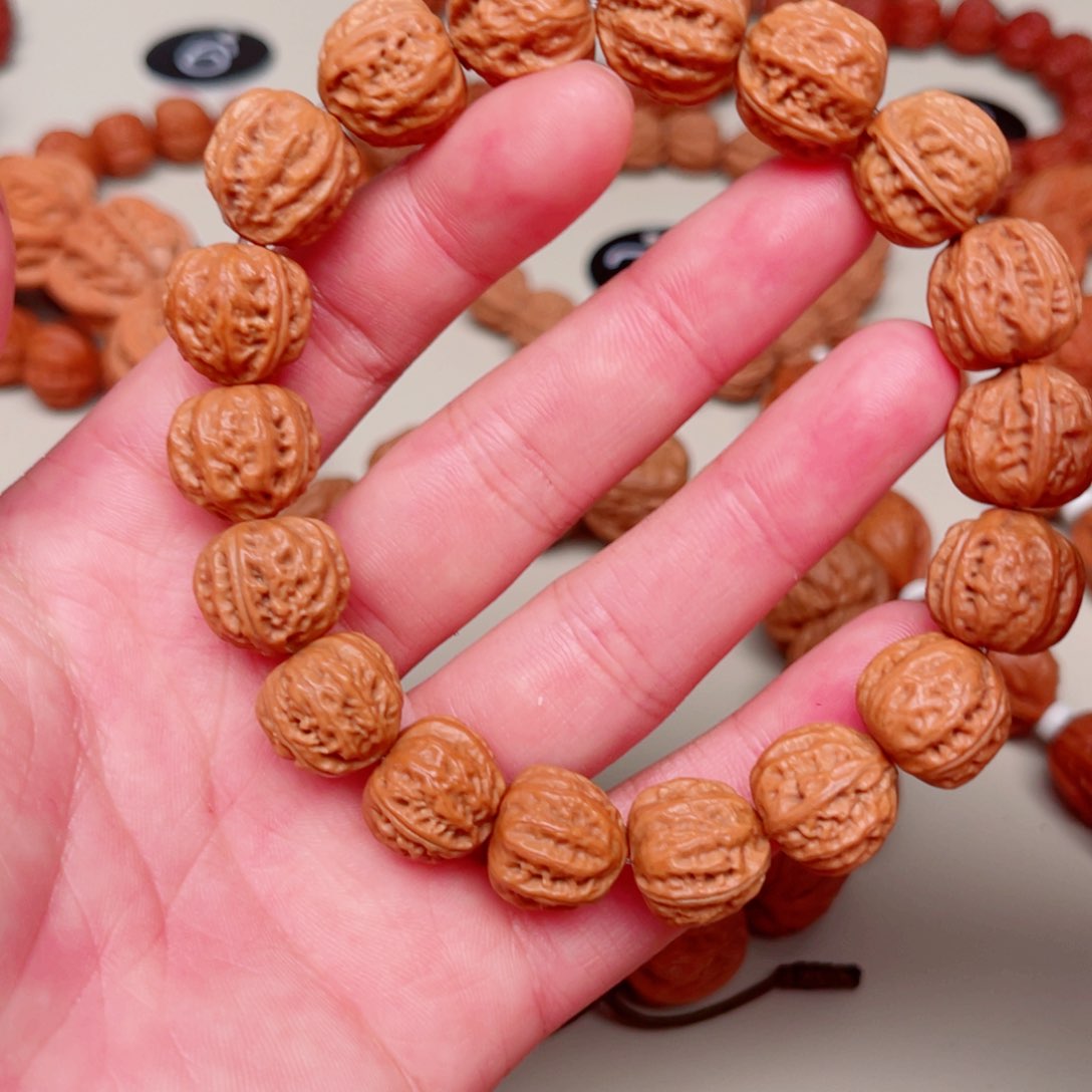 吊坠文玩核桃A***✔京八棱