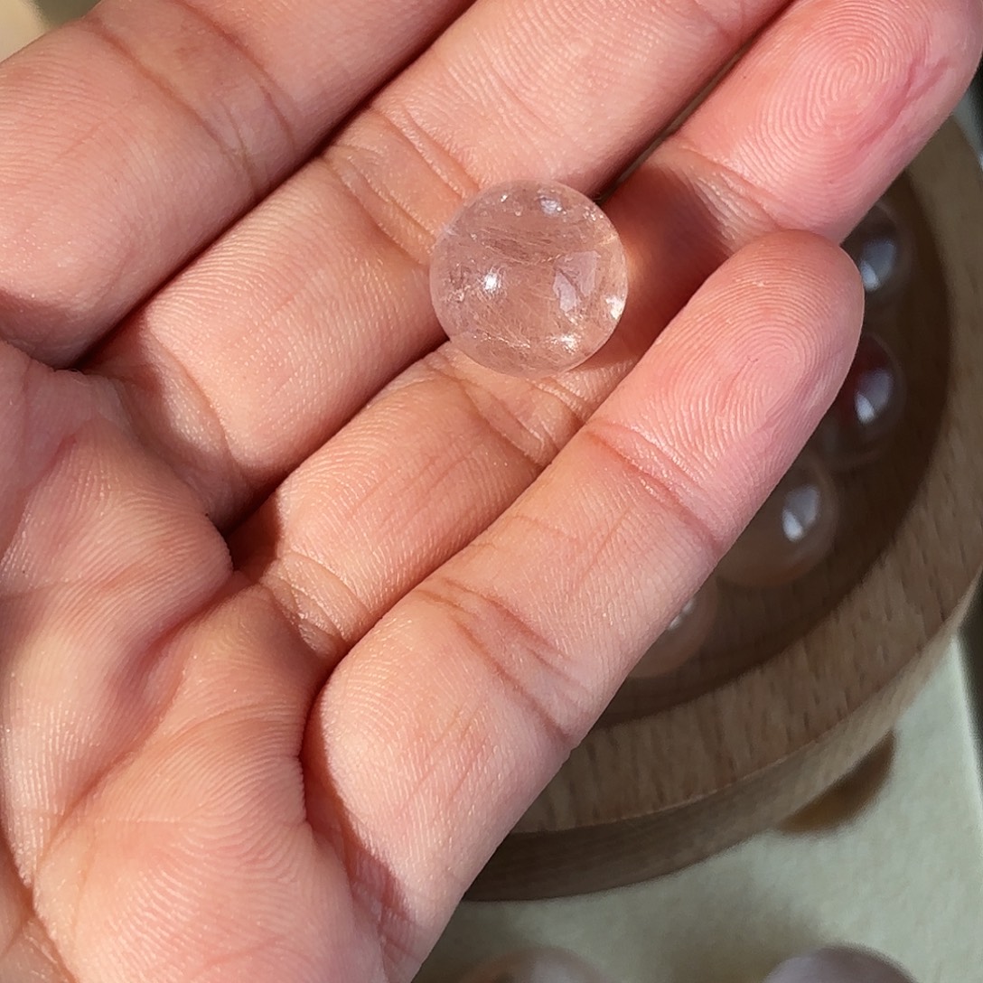 嘻***哈未镶嵌珠宝半成品水晶不退不换