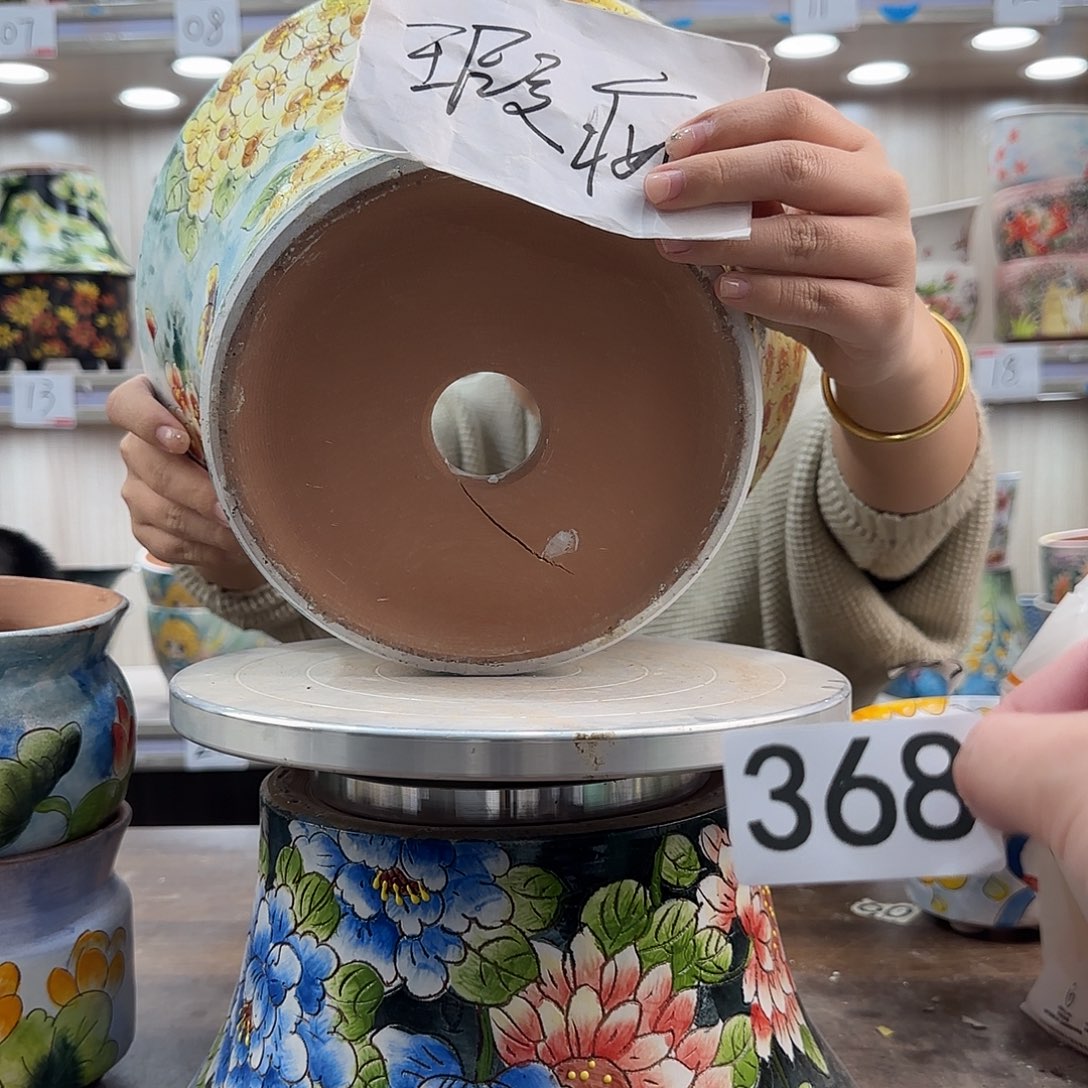 花盆紫砂瑕疵瑕疵368