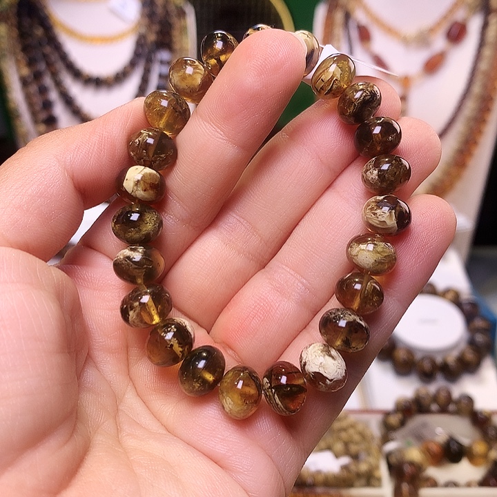 琥珀未镶嵌裸石抚顺琥珀10+721