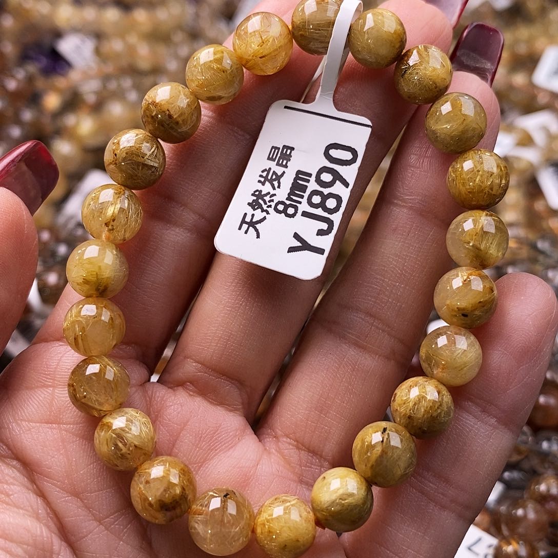 水晶手链未镶嵌水