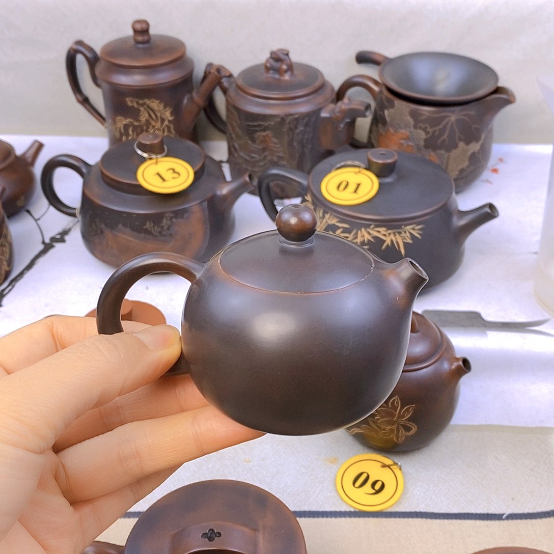 陶瓷手把壶120毫升