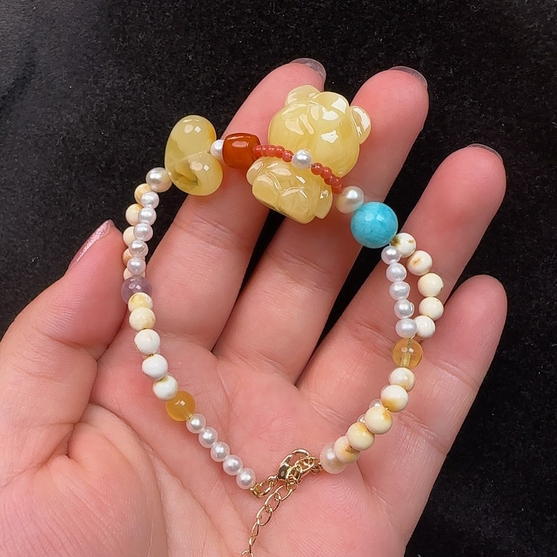 蜜蜡未镶嵌珠宝奇石