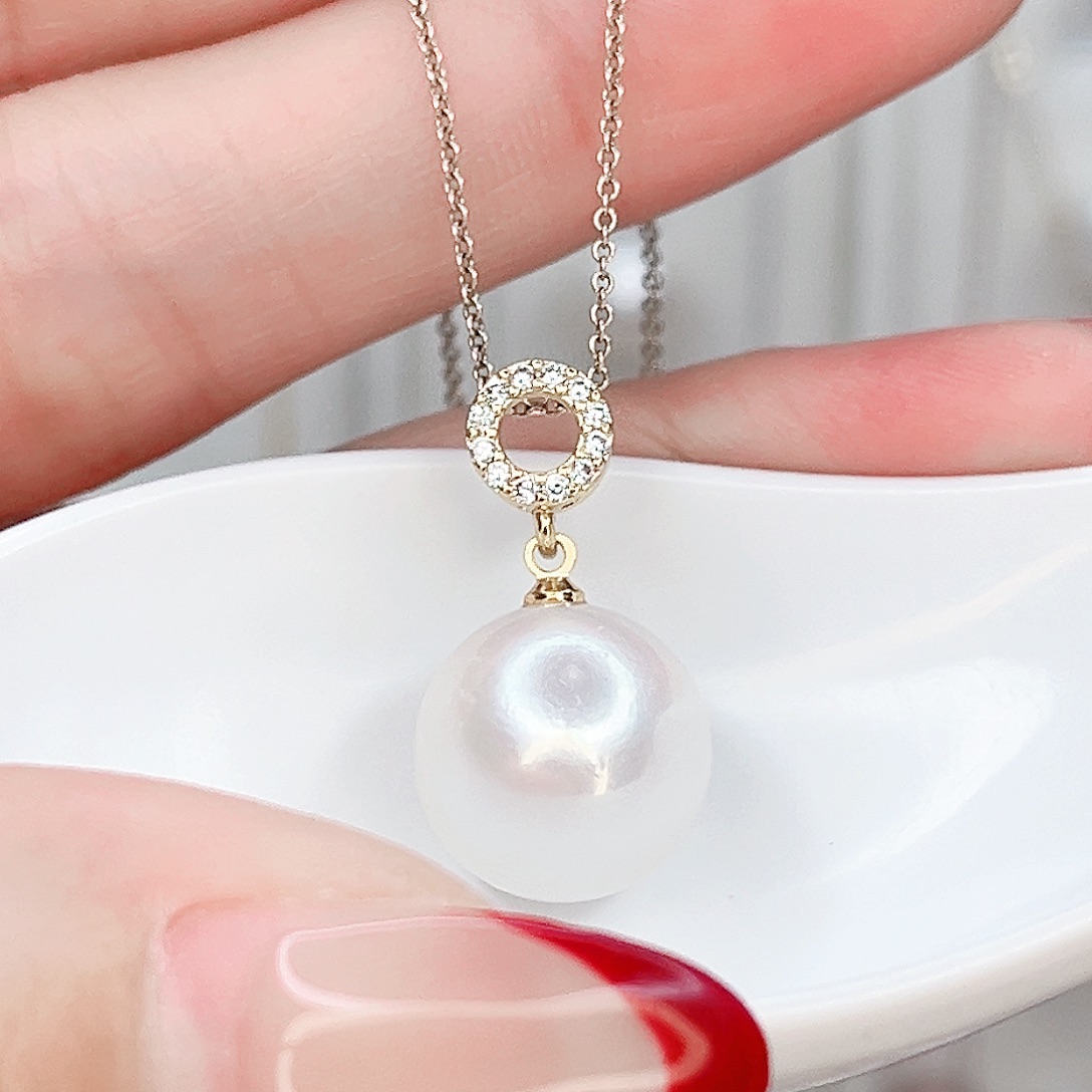 淡水珍珠合金吊坠(赠链)