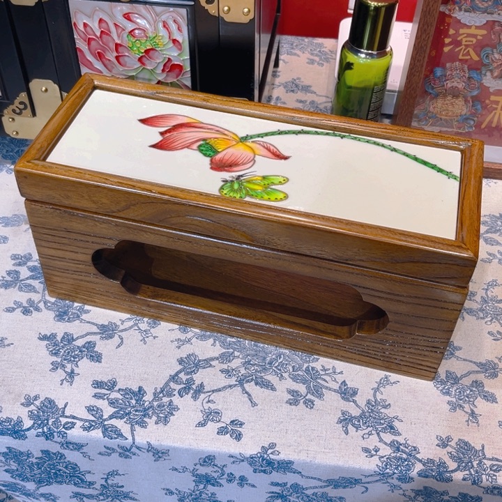 一体款瓷板画艺术作品