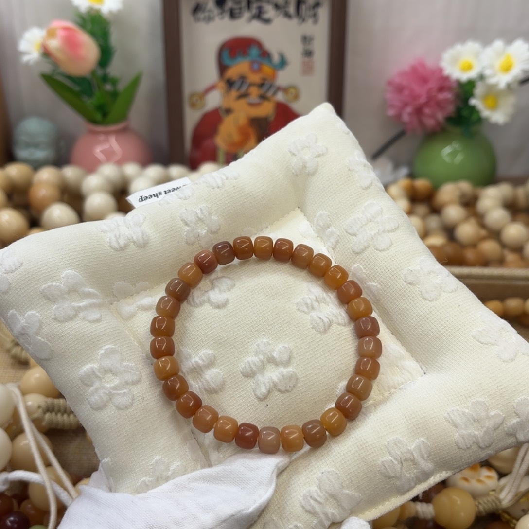 吊坠菩提根/象牙果8干磨玉化桶797