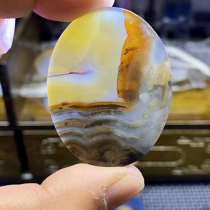 未镶嵌颈饰玛瑙/玉髓