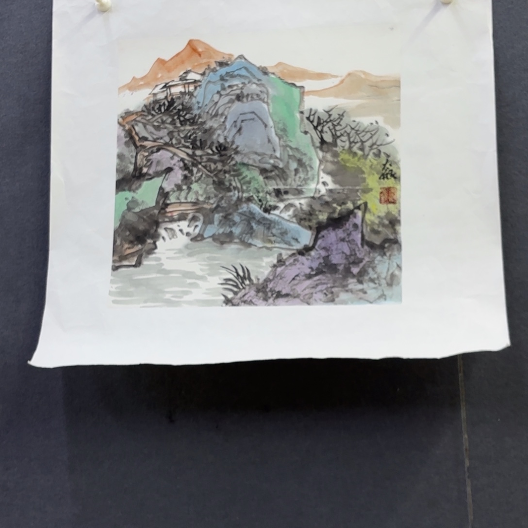 u***实国画田太银一平尺艺