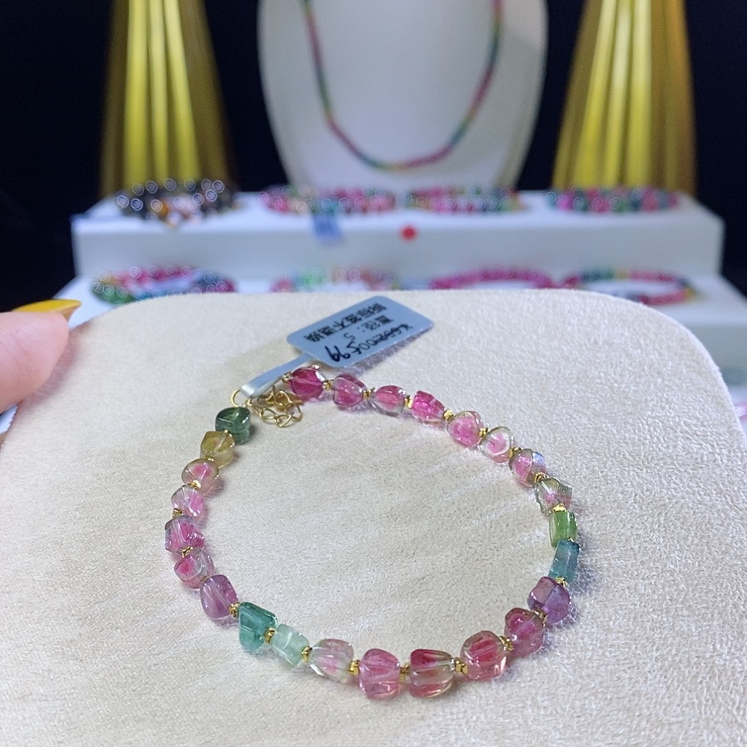 手链未镶嵌碧玺糖心瓜