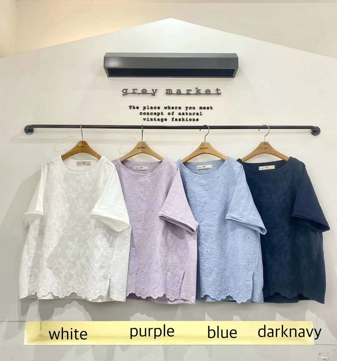 韩国正品/不支持退换/蝴蝶结/前片蕾丝拼接半袖/0401