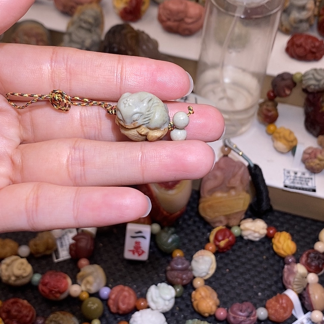 石英质玉（阿拉善玉）未镶嵌手链