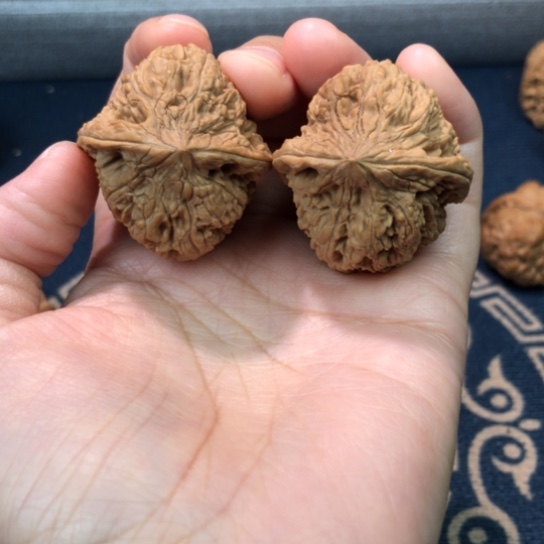 与***行把件文玩核桃西北将军