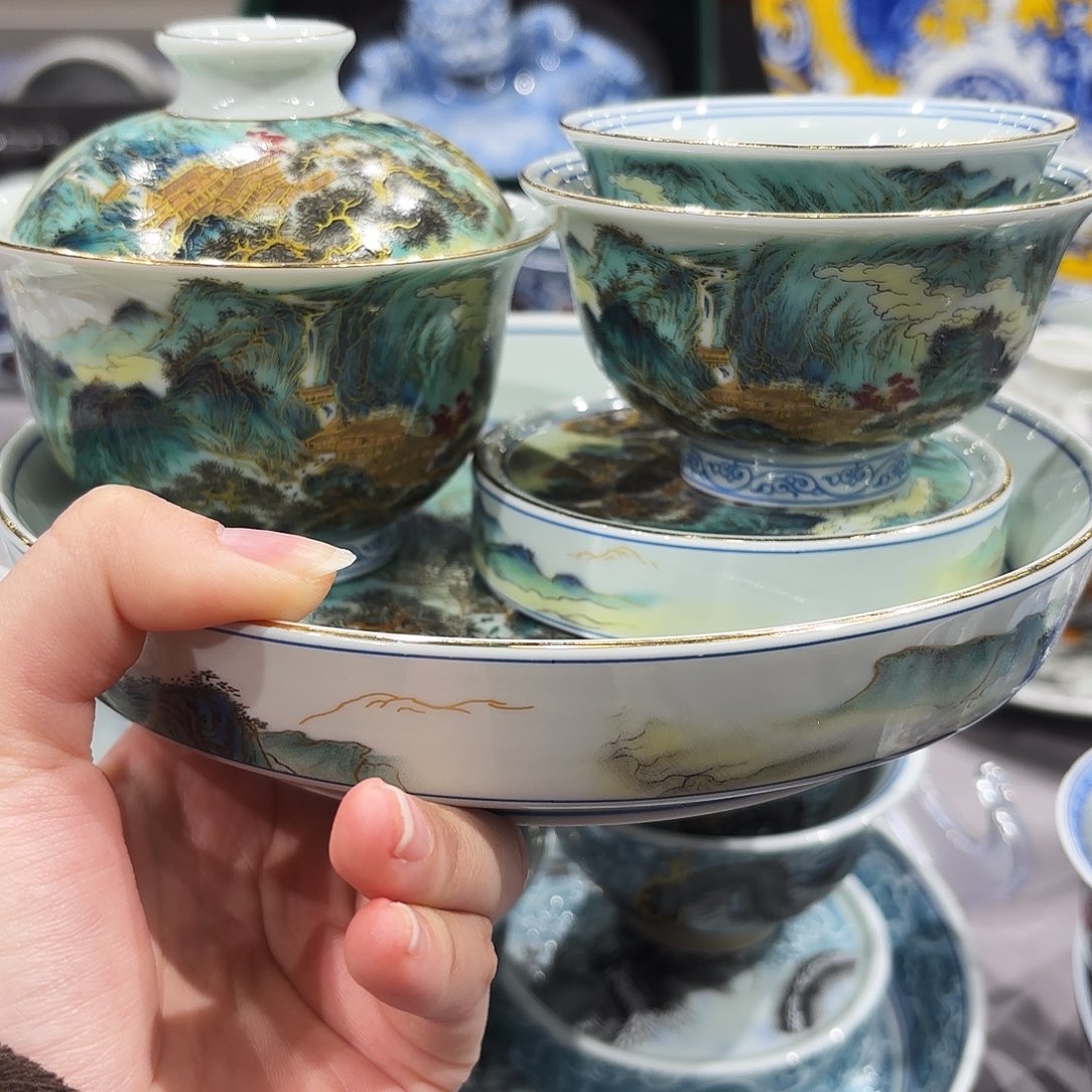 瓷片景德镇瓷器艺术