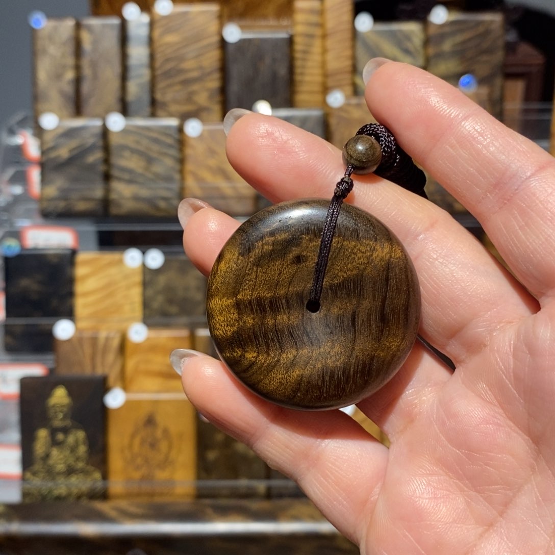 金丝楠无事牌金丝楠木小叶桢楠