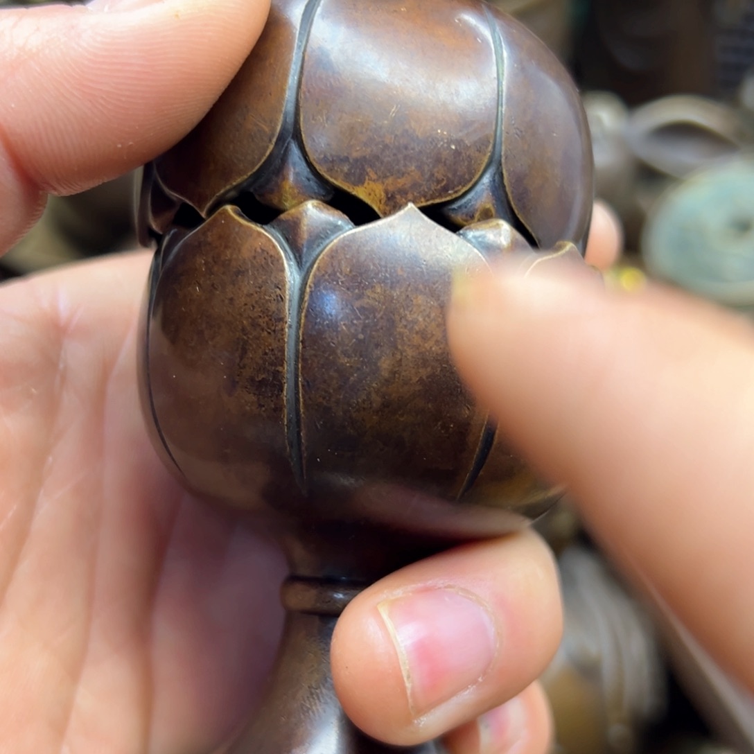 铜摆件欢迎欢迎你