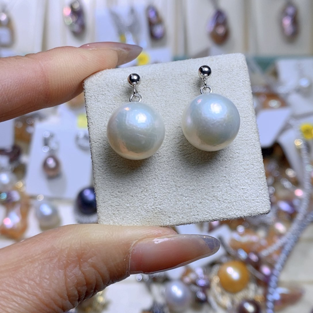 淡水珍珠吊坠合金