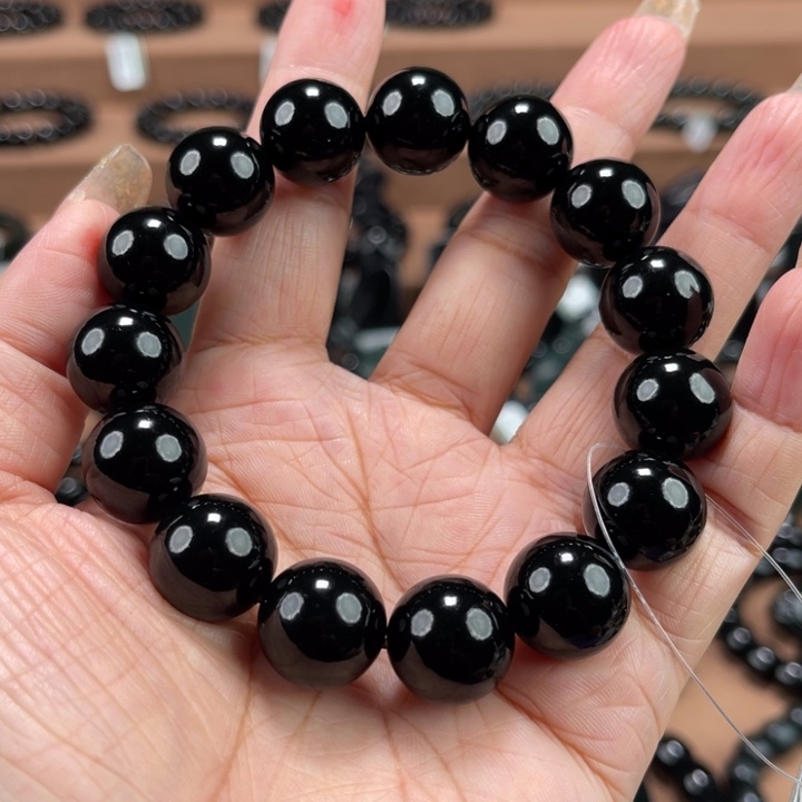 和田玉未镶嵌手链15