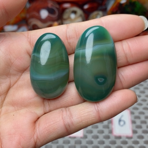 未镶嵌玛瑙/玉髓珠宝奇石用****9打孔不退不换