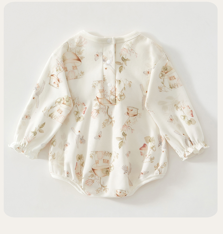 长袖春秋女哈衣宝宝韩系包屁爬服薄款包屁衣外套宝宝