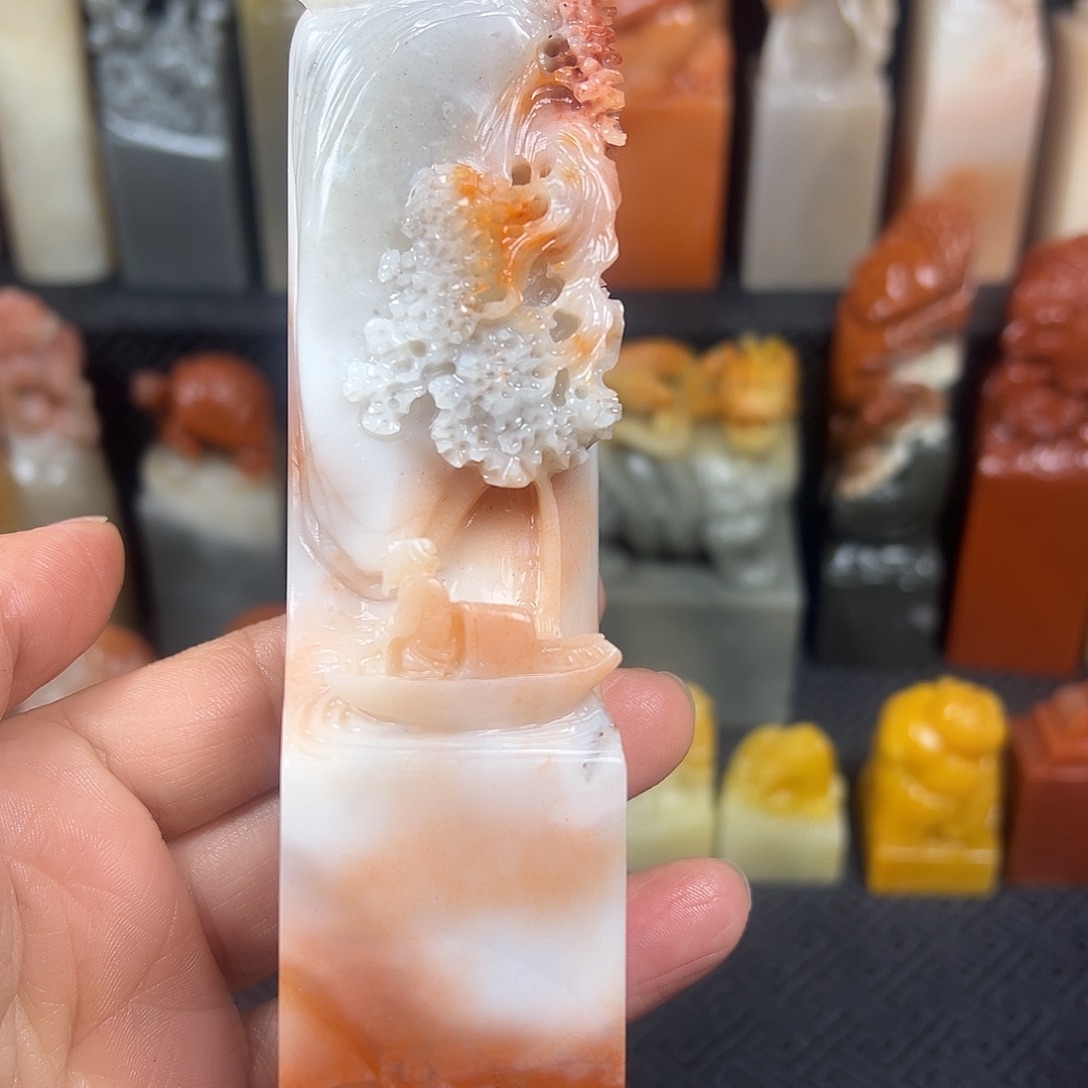 有***方寿山石寿山石寿山石精品印章