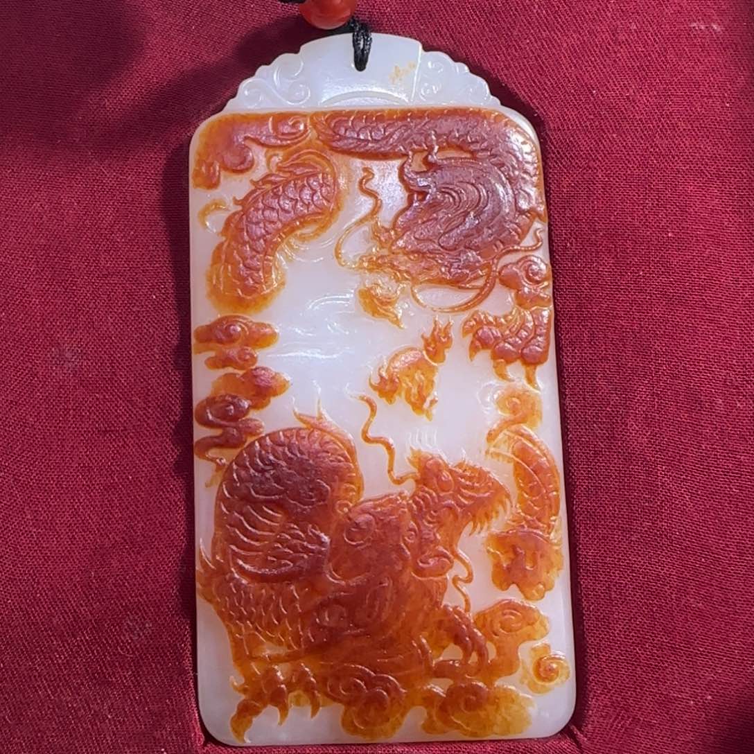 和田玉挂件未镶嵌