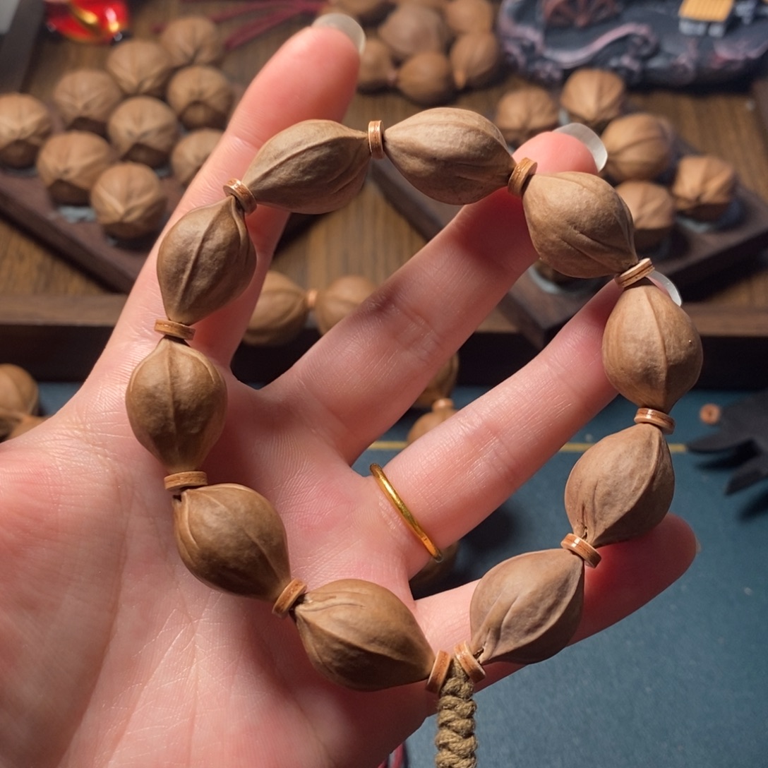 手串/手链橄榄核1522梅林铁三花橄榄核三面佛