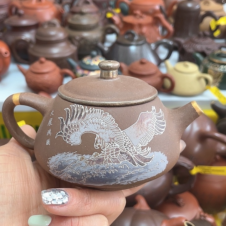 茶壶紫砂200cc宜兴紫砂壶