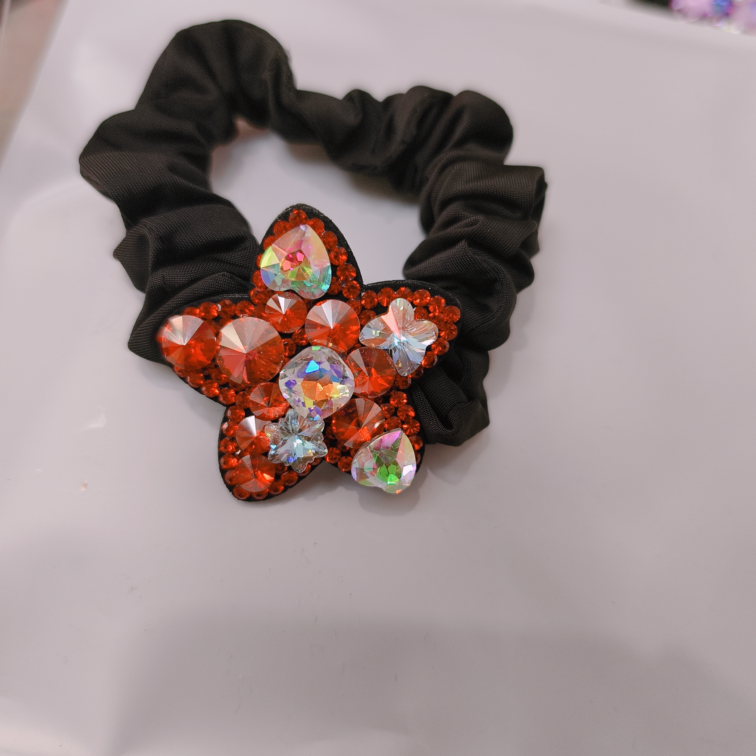 韩版高弹力五角星肠圈