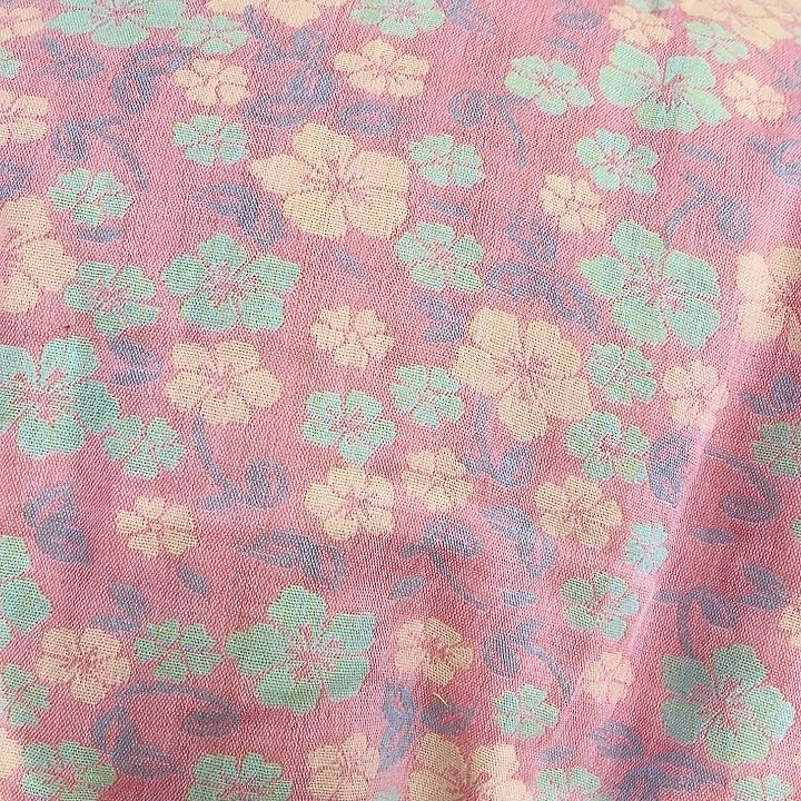 棉花粉碎花三件套