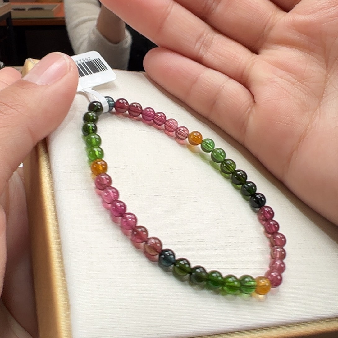 碧玺手串未镶嵌4.8mmmmmm