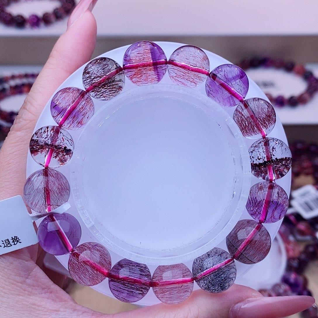 未镶嵌手链水晶仙女超七12m+